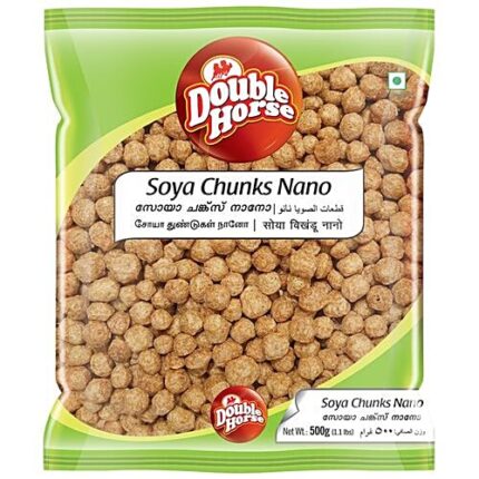 Soya Chunks Nano - Double Horse - 500g