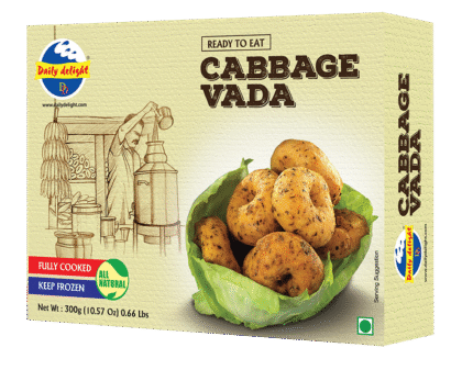 Cabbage Vada - Daily Delight - 300g