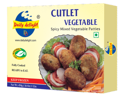 Vegetable Cutlet Daily Delight 454g