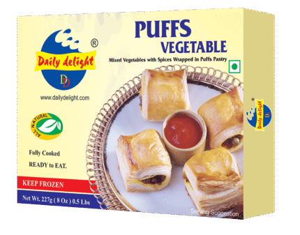 Vegetable Puffs - Daily Delight - 227g