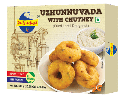 Uzhunnuvada with Chutney - Daily Delight - 300g